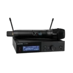 Shure SLXD24+ digital wireless handheld microphone system with Nexadyne 8/C cardioid dynamic microphone capsule
