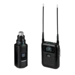 Shure SLXD35+ portable digital wireless microphone system with SLXD3+ plug-on transmitter and receiver