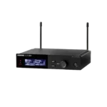 Shure SLXD4D+ dual channel wireless receiver in professional live sound application setup