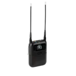 Shure SLXD5+ portable digital wireless receiver with illuminated display and control interface