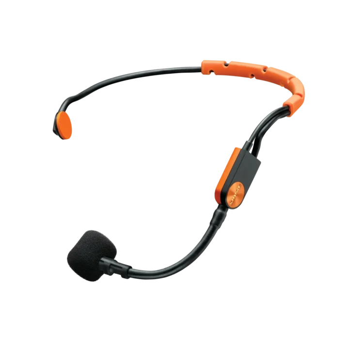 Shure SM31FH fitness headset condenser microphone with flexible boom arm and earpiece