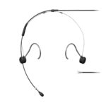 Shure TH53 TwinPlex subminiature headset microphone with flexible boom arm and black finish