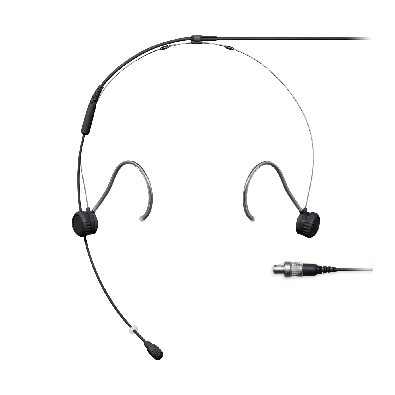 Shure TH53 TwinPlex Subminiature Headset Microphone Black Shure TH53 TwinPlex subminiature headset microphone with black finish and LEMO connector