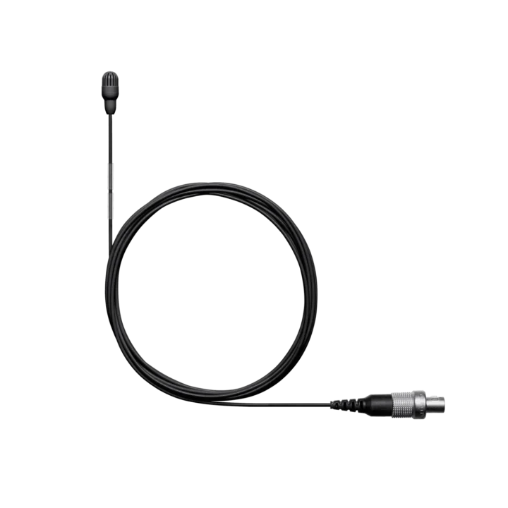 Shure TL45 TwinPlex subminiature lavalier microphone with omnidirectional capsule and LEMO connector