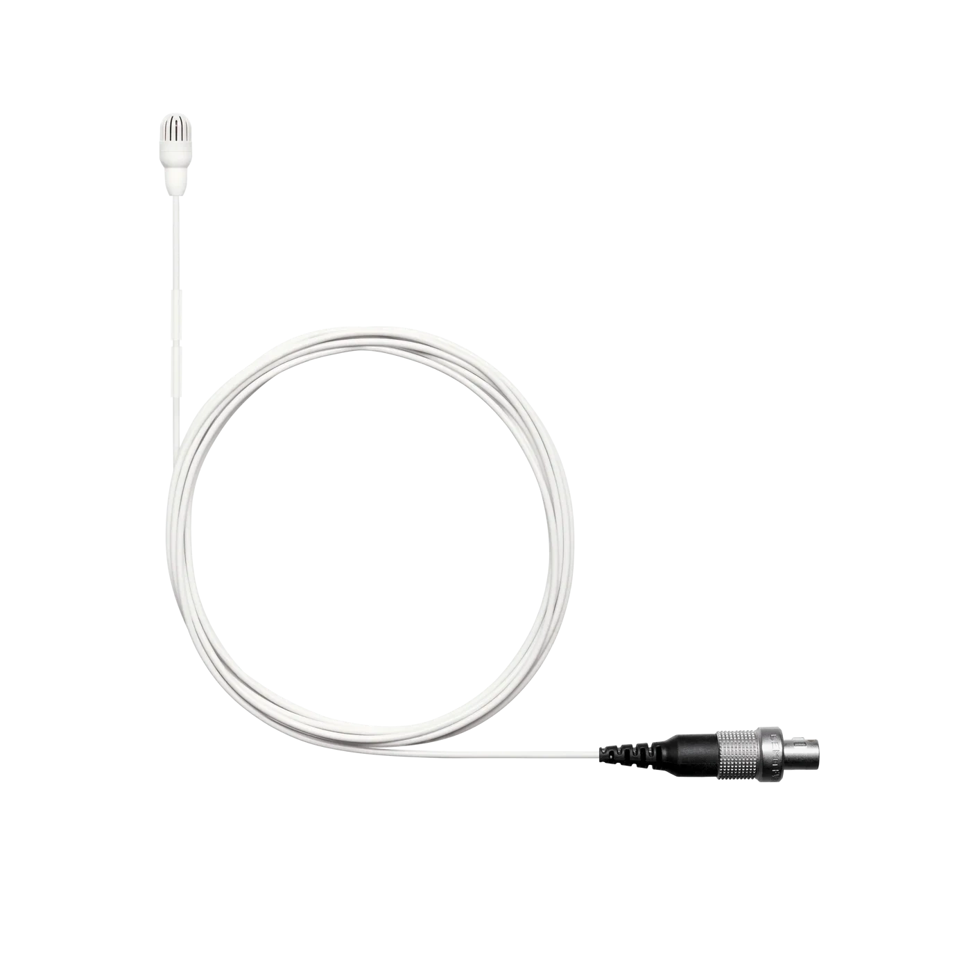 Shure TL45 TwinPlex Subminiature Lavalier Microphone White Shure TL45 TwinPlex subminiature lavalier microphone with white finish and LEMO connector