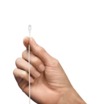 Shure TL46 TwinPlex white subminiature lavalier microphone with omnidirectional capsule and cable connector