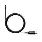 Shure TL47 TwinPlex subminiature lavalier microphone with omnidirectional capsule and black finish