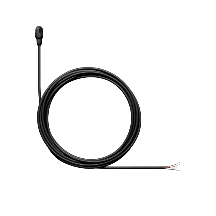 Shure TL47 TwinPlex subminiature lavalier microphone with omnidirectional capsule and black finish