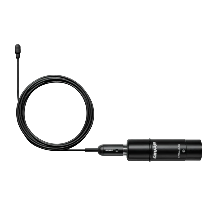 Shure TL47 TwinPlex subminiature lavalier microphone with omnidirectional capsule and XLR connector