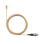 Shure TL47 TwinPlex subminiature lavalier microphone in tan color with LEMO connector