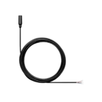 Shure TL48 TwinPlex subminiature lavalier microphone with omnidirectional capsule and black finish