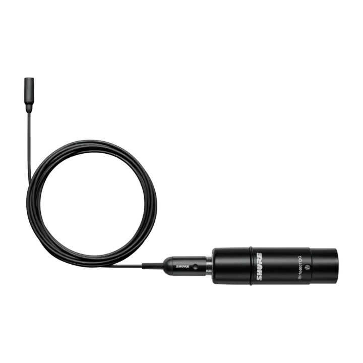 Shure TL48 TwinPlex subminiature lavalier microphone with omnidirectional capsule and XLR connector