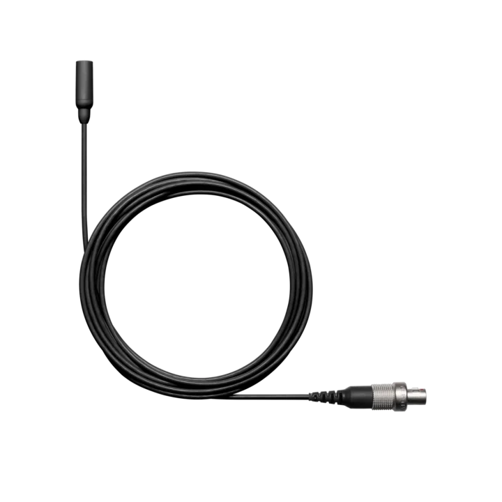 Shure TL48 TwinPlex subminiature lavalier microphone with omnidirectional capsule and LEMO connector