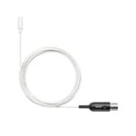 Shure TL48 TwinPlex white subminiature lavalier microphone with omnidirectional capsule and cable