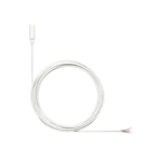 Shure TL48 TwinPlex white subminiature lavalier microphone with omnidirectional capsule and cable