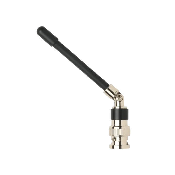 Shure UA400 UHF antenna with omnidirectional pickup pattern and professional mounting bracket