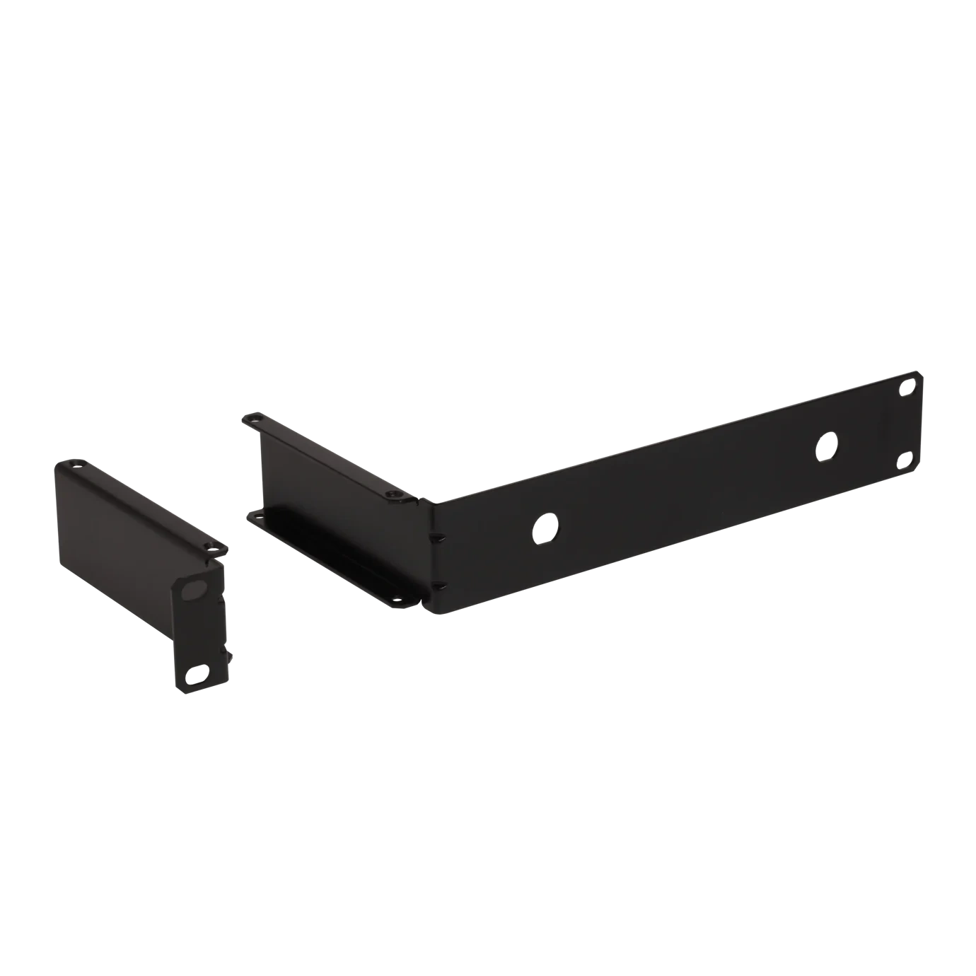 Shure UA506 Single Rack Mount Kit Front View Shure UA506 single rack mount kit with mounting hardware and installation components