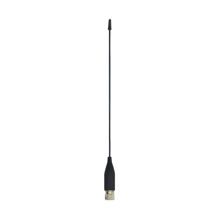 Shure UA700 VHF whip antenna replacement with black cap for wireless microphone systems