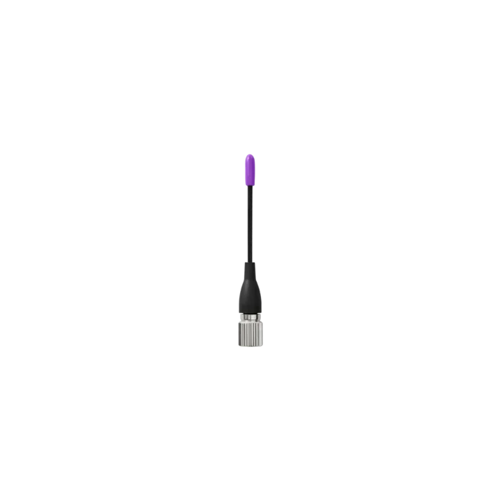 Shure UA707 replacement whip antenna with purple cap for wireless microphone systems