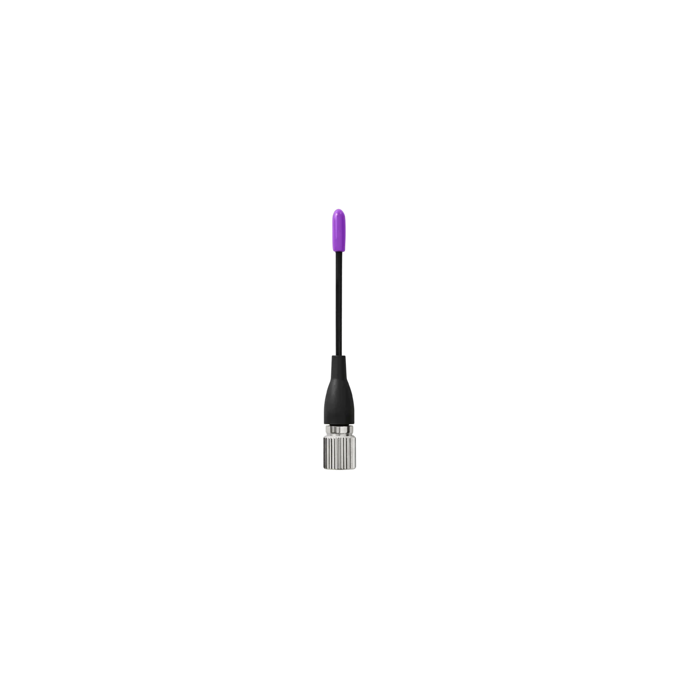 Shure UA707 Whip Antenna Replacement Purple Cap Shure UA707 replacement whip antenna with purple cap for wireless microphone systems