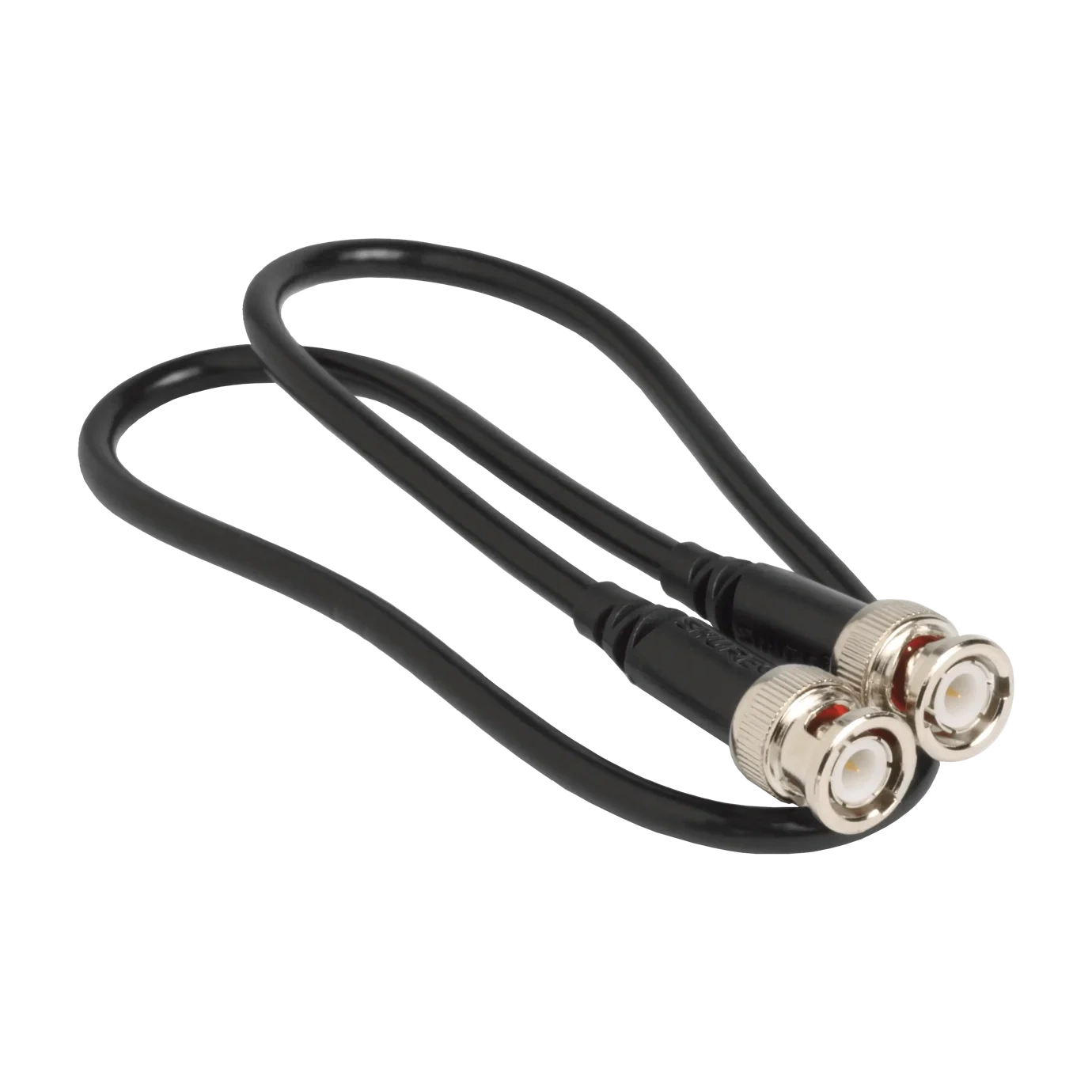 Shure UA802 Coaxial Cable Professional Audio Shure UA802 coaxial cable with connectors displayed on white background