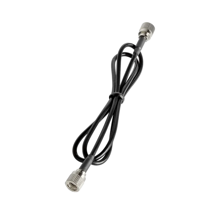 Shure UA802-RSMA reverse SMA cable with connector ends displayed front view