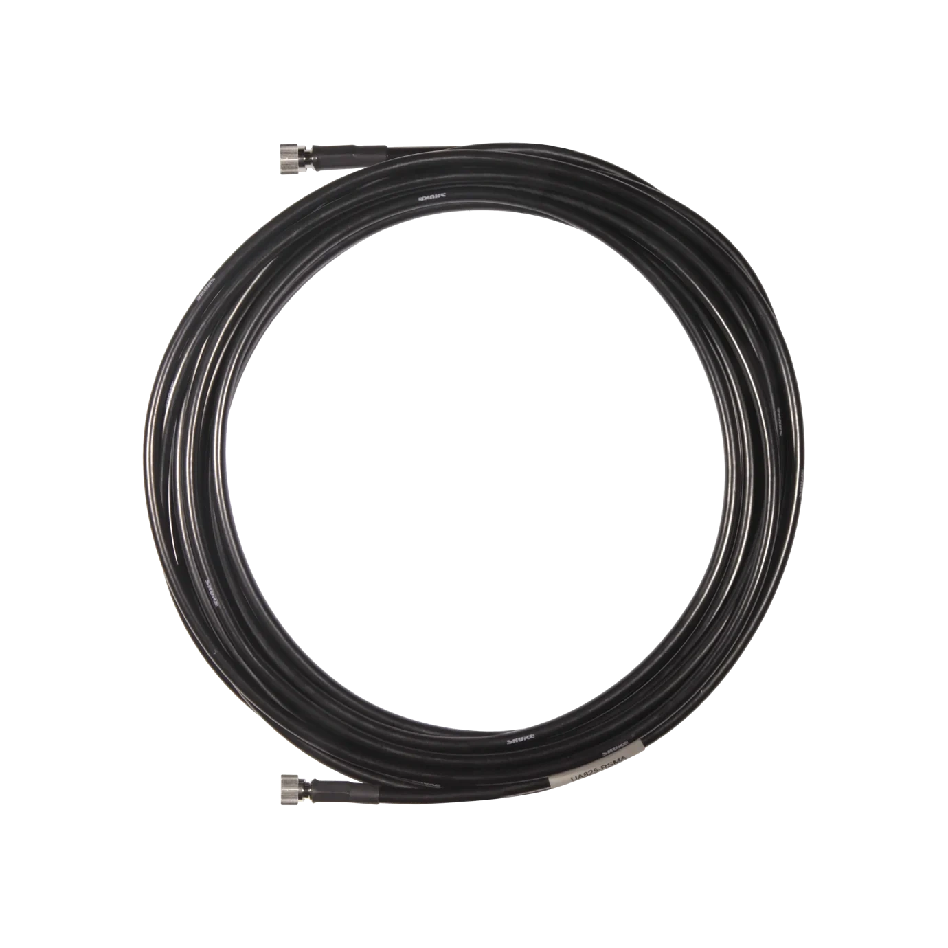 Shure UA850-RSMA Reverse SMA Cable 15.2m Shure UA850-RSMA 15.2 meter reverse SMA connector cable coiled display