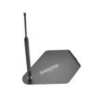 Shure UA860V omnidirectional antenna with black finish and mounting base assembly