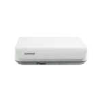 Shure UA864 wideband wall-mounted antenna with mounting bracket and connector detail