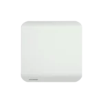 Shure UA864 wall-mounted wideband antenna installed in professional audio venue application setup