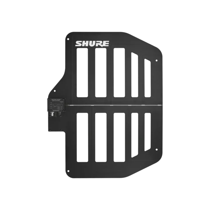 Shure UA874 active directional antenna with frequency range 174-216 MHz front profile