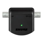 Shure UABIAST in-line power adapter with XLR connectors and power input jack