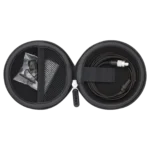 Shure UL4 black cardioid lavalier microphone with LEMO connector detail view