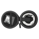 Shure UL4 white cardioid lavalier microphone with MTQG connector detail view