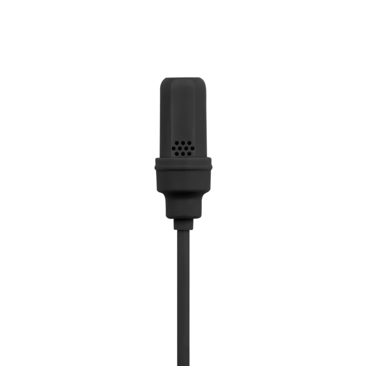 Shure UL4 UniPlex cardioid lavalier microphone with XLR connector and RPM400 capsule, black finish