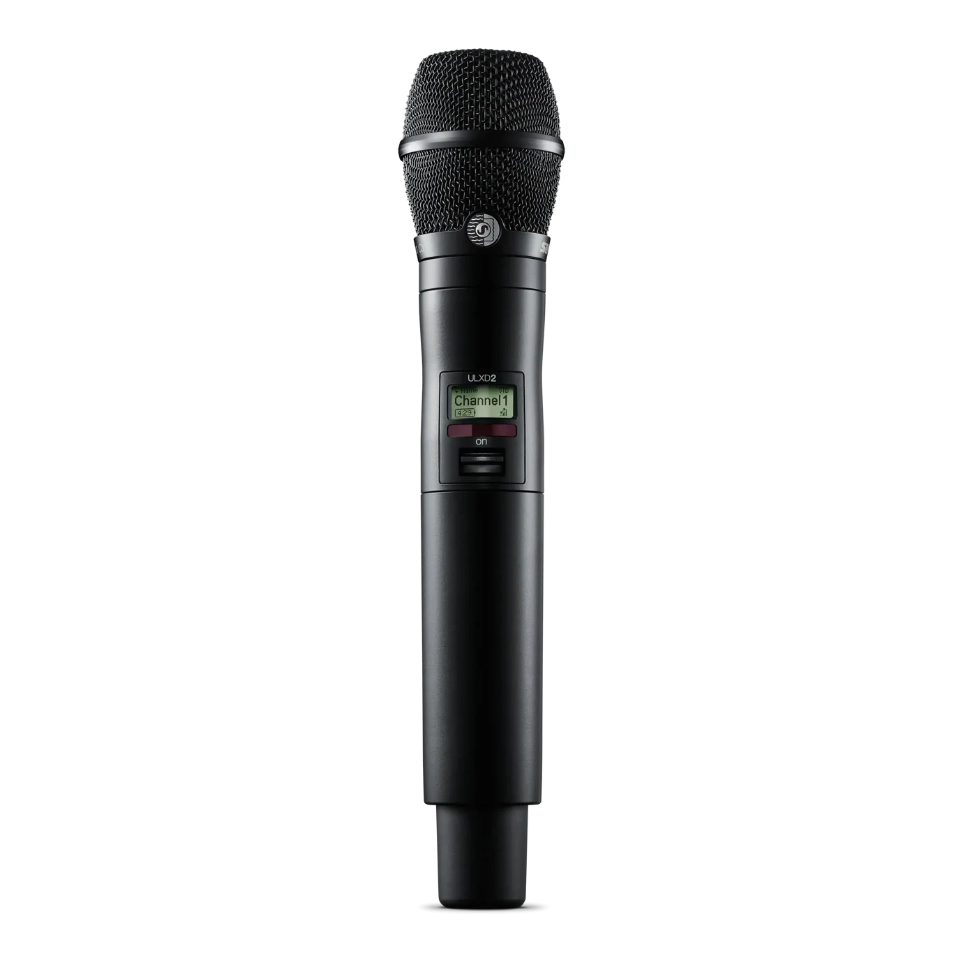 Shure ULXD2/K11 Digital Wireless Microphone Transmitter Shure ULXD2/K11 digital handheld wireless microphone transmitter with KSM11 capsule, front view