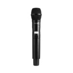 Shure ULXD2 KSM9 digital handheld wireless microphone transmitter with professional capsule front view