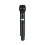 Shure ULXD2 SM87 digital handheld wireless microphone transmitter with capsule front view