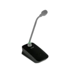 Shure ULXD8 wireless gooseneck base transmitter with flexible neck and control interface