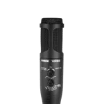 Shure VP88 stereo microphone with XLR connectors and shock mount assembly