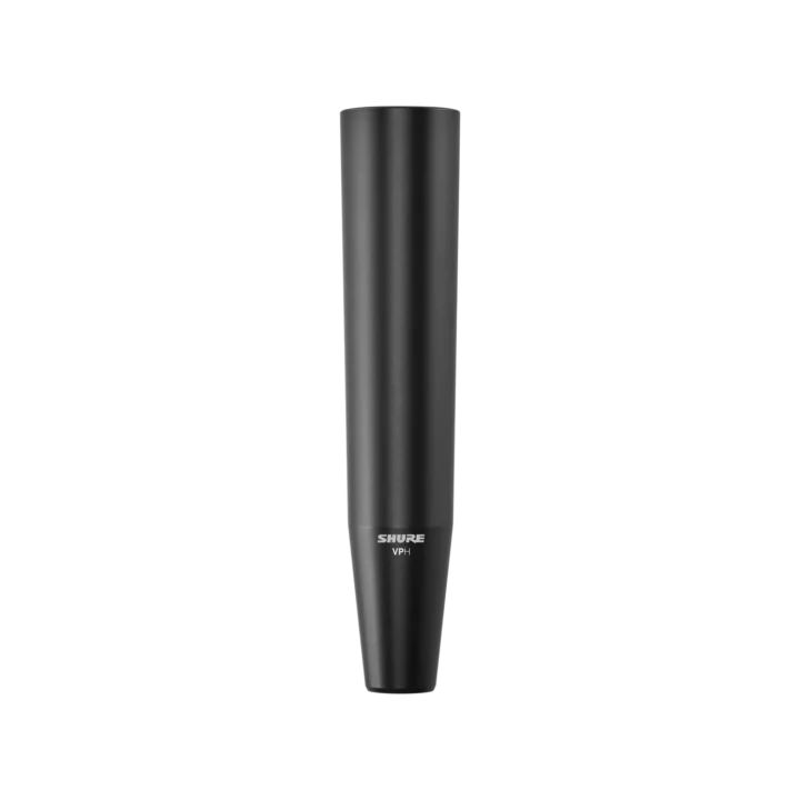 Shure VPH wireless microphone handle with grip controls and connector port