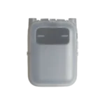 Shure WA301 water-resistant silicone protective sleeve in black, front view showing full product coverage