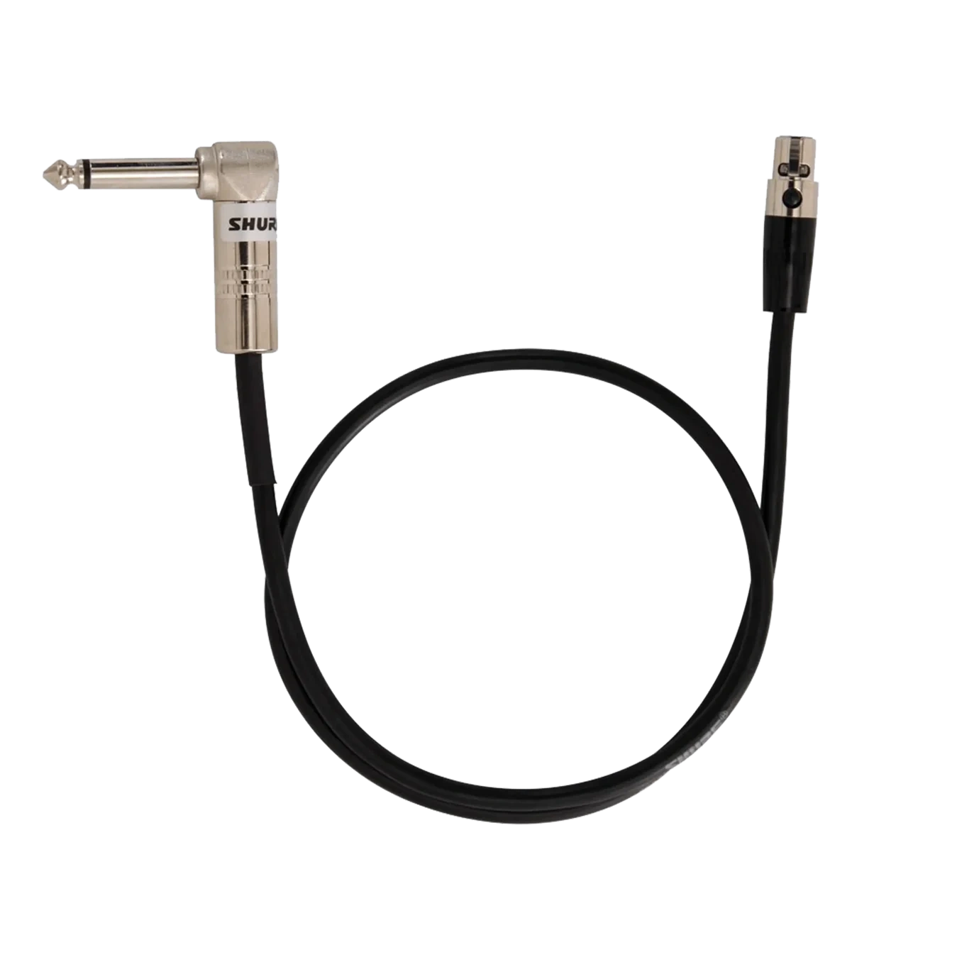 Shure WA304 Instrument Cable Professional Audio Shure WA304 professional instrument cable with XLR connectors, coiled configuration