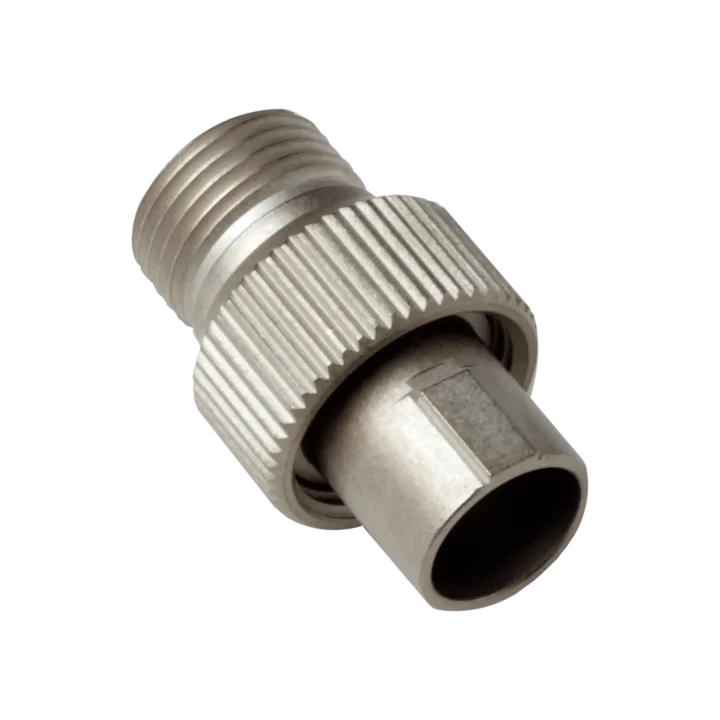 Shure WA340 threaded TA4F adapter connector with professional audio interface
