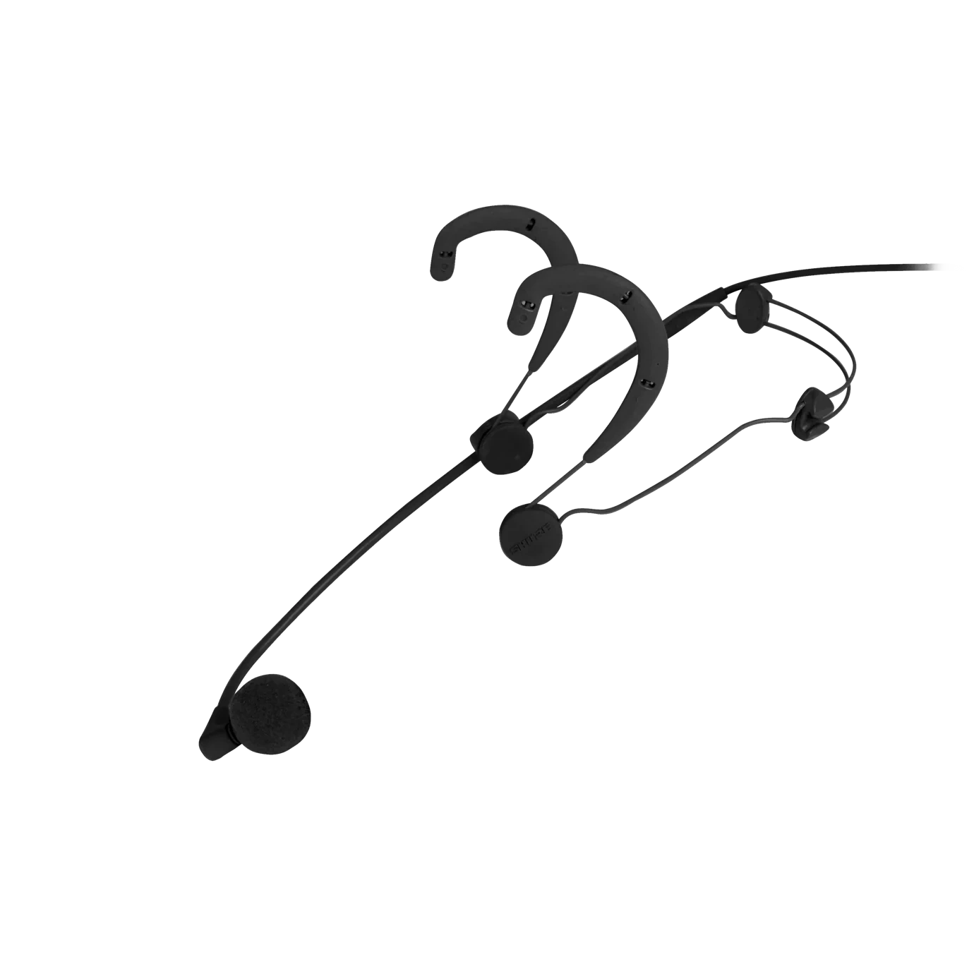 Shure WBH54 Headworn Vocal Microphone Black Shure WBH54 black headworn vocal microphone with flexible boom arm and windscreen