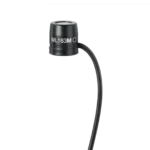 Shure WL183M low-profile omnidirectional lavalier microphone with LEMO connector, black finish
