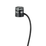 Shure WL184M low-profile supercardioid lavalier microphone with TA4F connector, black finish