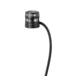 Shure WL185M low-profile cardioid lavalier microphone with TA4F connector, black finish