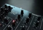 Allen & Heath XONE:92 MK2 analog DJ mixer dimensional specifications and measurements diagram