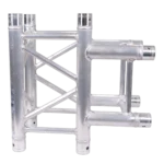 ProX 1.64 three-way 90 degree corner T-section truss connector for F34 conical segments in application setup